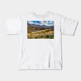 Torridon Mountains in Wester Ross Kids T-Shirt